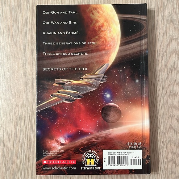 2 Star Wars books: The Old Republic Revan, Secrets of the Jedi - Picture 6 of 6